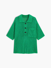Greenfield Crochet Eyelet T-Shirt